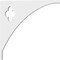 Ekena Millwork Turner Architectural Grade PVC Bracket, 5/8"W X 8"D X 8"H BKTP01X08X08TU - alternate 4
